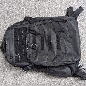 Tactical Alpha Ops Back Pack Day Pack / MOLLE   NWOT Never Used - Black EDC